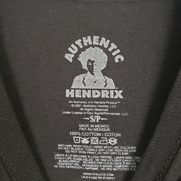 JIMI HENDRIX graphic band tee t-shirt - Picture 4 of 4